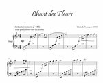 Load image into Gallery viewer, Chant des Fleurs - Sheet music
